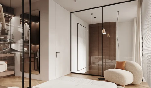 Projekt APARTAMENT Z ANTRESOLĄ, GLIWICE — ujęcie 5