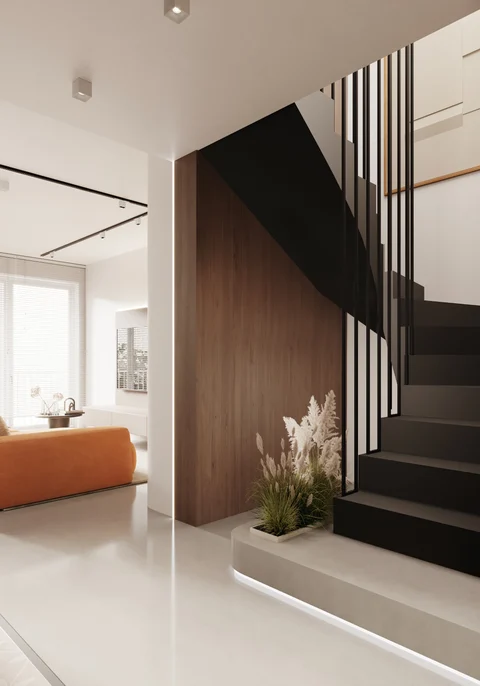 Projekt APARTAMENT Z ANTRESOLĄ, GLIWICE — ujęcie 3