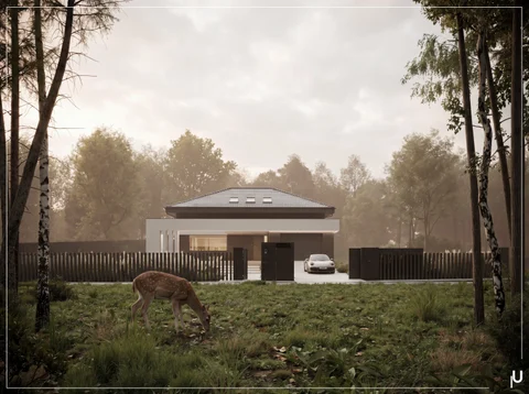 Projekt PROJEKT ARCHITEKTONICZNY, DOM KANIÓW 2026 — ujęcie 3