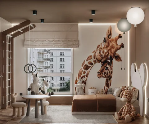 Projekt POKÓJ SAFARI — ujęcie 1