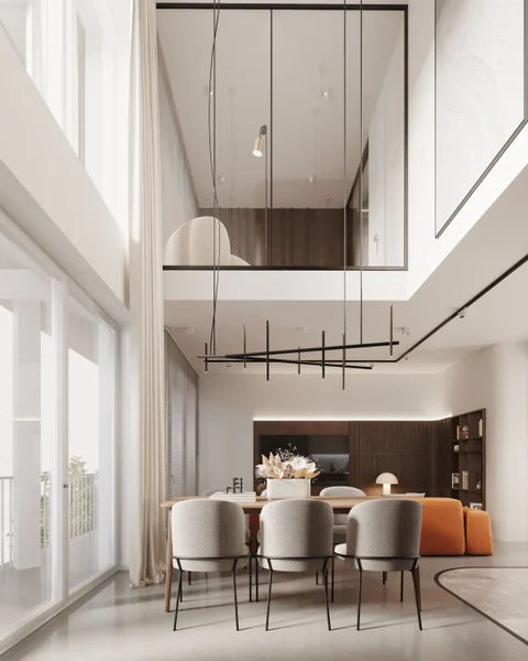 Projekt APARTAMENT Z ANTRESOLĄ, GLIWICE — ujęcie 2
